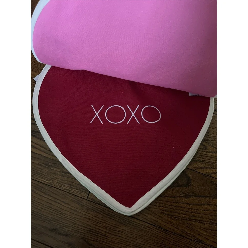 Cupcakes Cashmere Set 4 Conversation Hearts Placemats Valentines Cotton